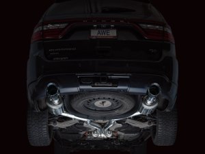 Dodge Durango Performance Exhaust - AWE Tuning - Touring Edition Cat Back - Chrome Silver - `11-`24 Dodge Durango Performance Exhaust - AWE Tuning - Touring Edition Cat Back - Chrome Silver - `11-`24